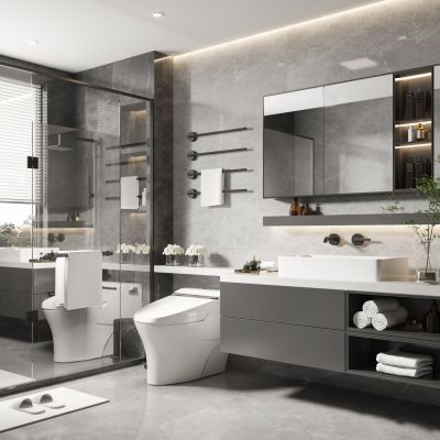 现代家居卫生间