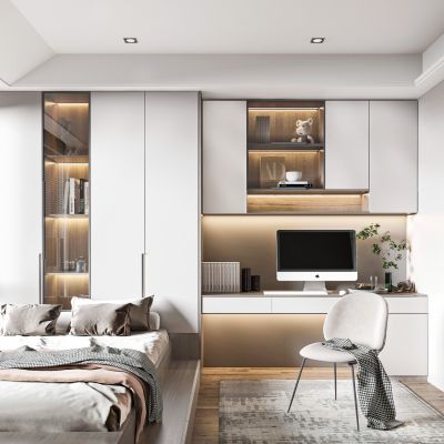 现代榻榻米卧室