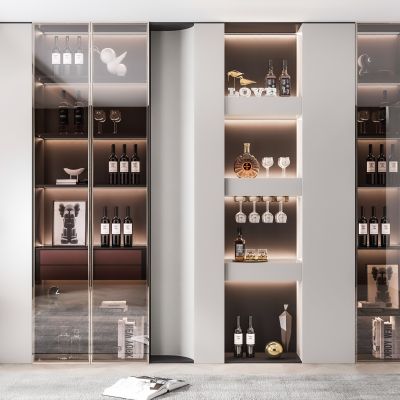 现代酒柜