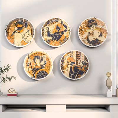 现代潮玩创意北欧插画装饰挂饰美陈