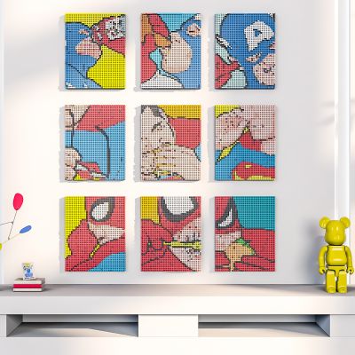 现代潮玩创意卡通波普装饰挂画美陈