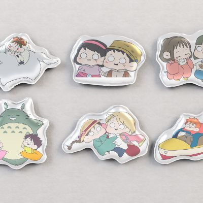 现代潮玩Q版宫崎骏装饰气球美陈3D卡通