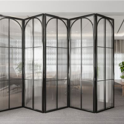 现代长虹玻璃屏风