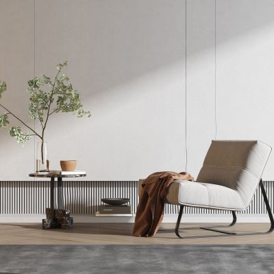 现代单人沙发 茶几 休闲椅