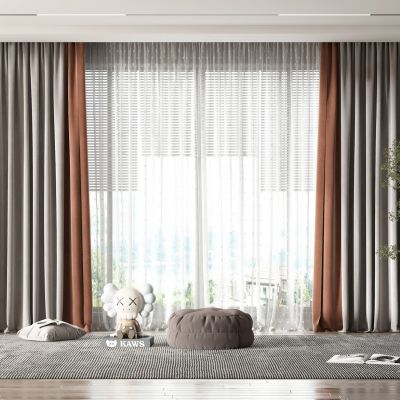 现代窗帘