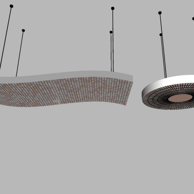 现代吊灯 数码格吊灯 客厅吊灯 单头吊灯 餐厅吊灯 卧室吊灯 轻奢吊灯