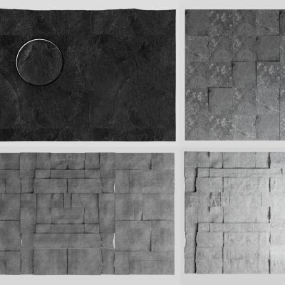 现代文化石砖墙 文化石装饰墙