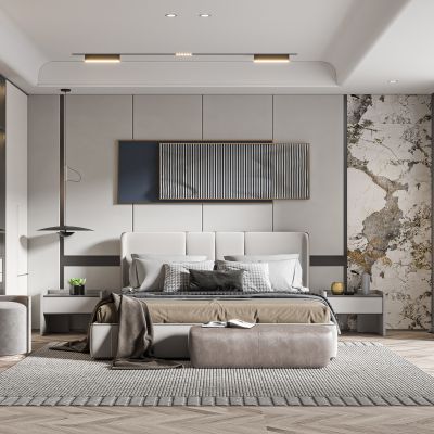 现代卧室
