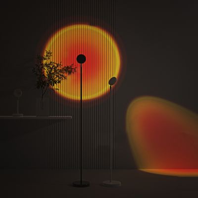 现代落地灯 装饰灯 落日灯 氛围灯