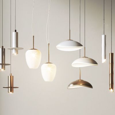 现代金属小吊灯