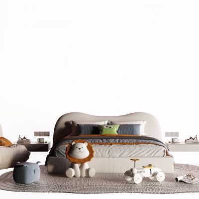 现代儿童床