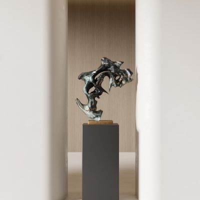 新中式 太湖石 雕塑