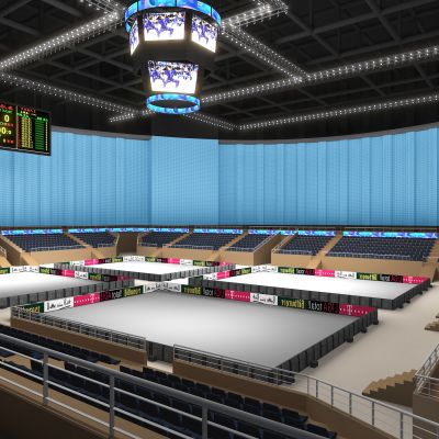 比赛馆 比赛场 太极比赛馆