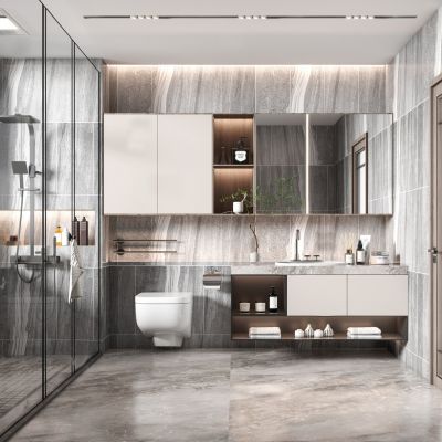 现代家居卫生间
