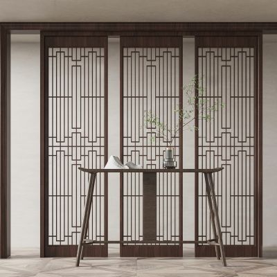 新中式屏风 隔断 玄关