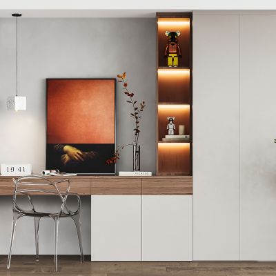 现代书桌椅组合 书房