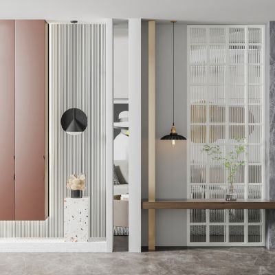 现代装饰性玄关 隔断