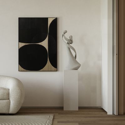 侘寂雕塑摆件 装饰挂画