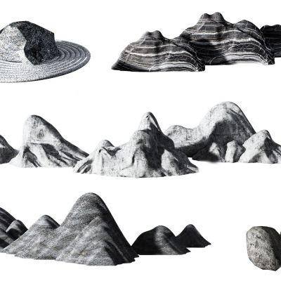 新中式假山 片石