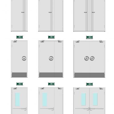 现代消防门 安全门