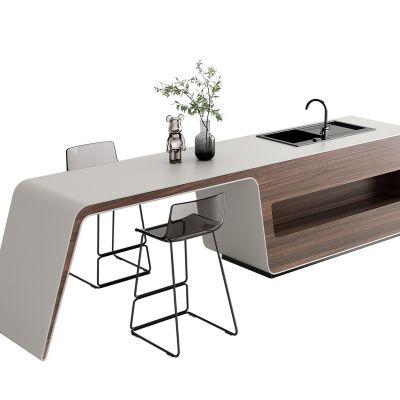 岛台吧台椅组合