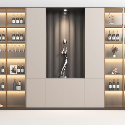 现代酒柜