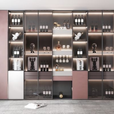 现代酒柜