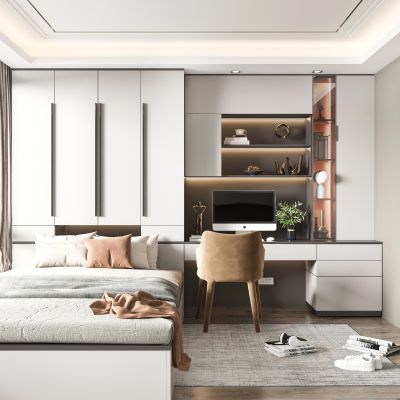 现代榻榻米卧室