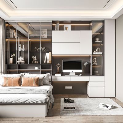 现代 榻榻米卧室