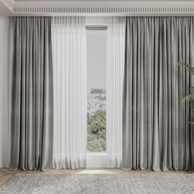 现代窗帘