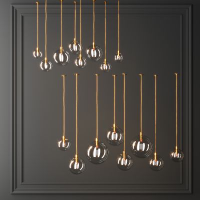 现代玻璃球吊灯