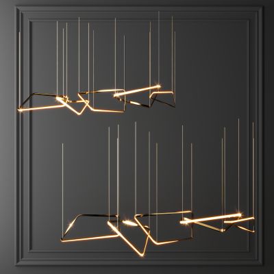 现代金属艺术吊灯