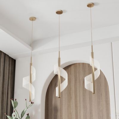 vr现代金属吊灯组合2014