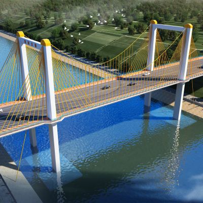 现代大桥长江大桥黄河大桥桥梁