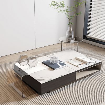 现代茶几组合 摆件