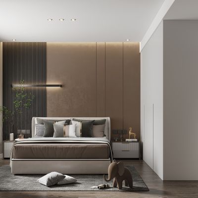 现代主卧风格