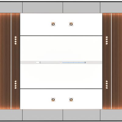 现代蜂窝大板吊顶