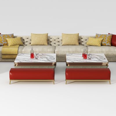 KTV包房沙发茶几组