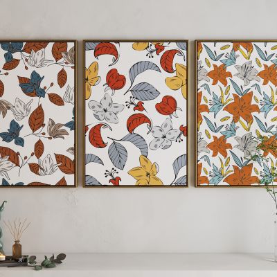 现代活力卡通海报挂画