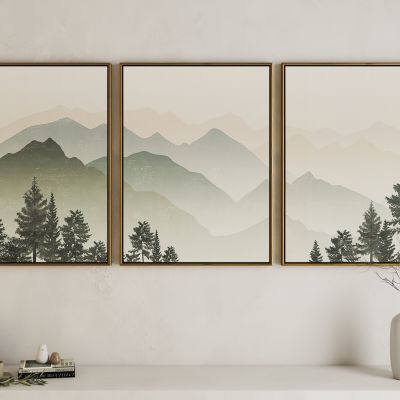 北欧云海群山艺术挂画