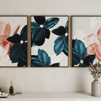 现代植物艺术挂画
