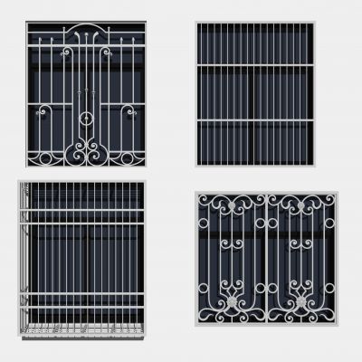 现代不锈钢防盗窗