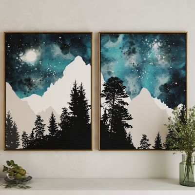 北欧轻奢艺术挂画