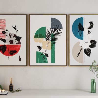 现代活力卡通海报挂画