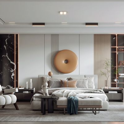 现代卧室