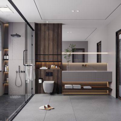 现代家居卫生间