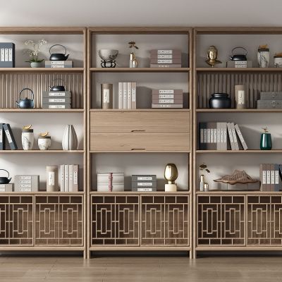 新中式博古架