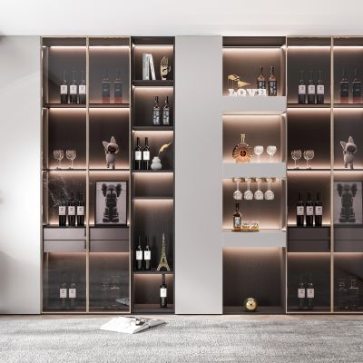 现代酒柜