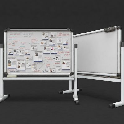 白板，移动黑板，移动白板，办公用品，硬白板，写字板，电子板，教室，会议室，教研室，公共办公区，实验室