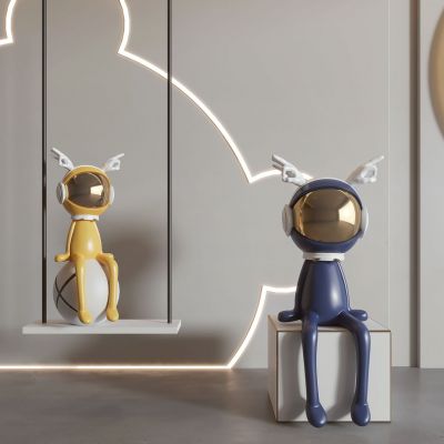 现代小人雕塑 潮玩摆件